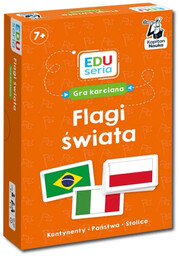 Kapitan Nauka EDUseria. Flagi świata. Gra karciana -