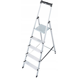 Drabina rozstawna aluminiowa wolnostojąca 5 stopnie 3,05m Solidy