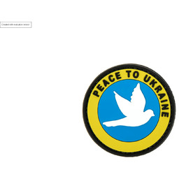 Naszywka PEACE TO UKRAINE (GFT-30-034921)