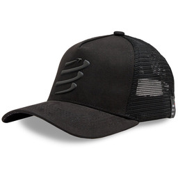 Czapka z daszkiem Compressport XHWU4199032 Czarny