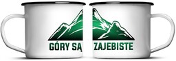 Kubek stalowy - Góry są zajebiste