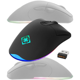 Bezprzewodowa Mysz Gamingowa Czarna Rgb 16 000 Dpi