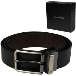 Pasek męski Calvin Klein skóra dwustronny HC0337B5700220+pudełko