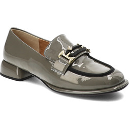 Artiker Szare Półbuty Eleganckie Obuwie Damskie