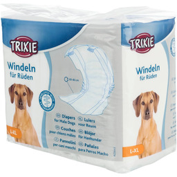 TRIXIE Pieluchy dla psa Samca 12 szt. L