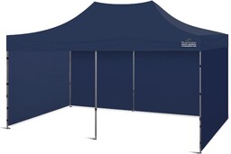 Namiot handlowy 600 x 300 cm granatowy