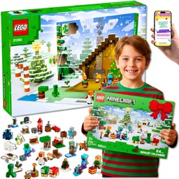 LEGO Minecraft Kalendarz Adwentowy 2025 Dla Chłopca