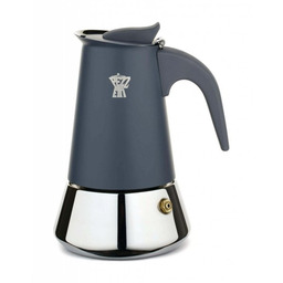 PEZZETTI STEELEXPRESS Emaliowana Kawiarka Stalowa Indukcyjna (4 Filiżanki)