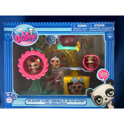 Littlest Pet Shop: Zestaw Fabryka Zabawy z 2