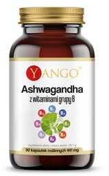 Yango Ashwagandha z witaminami grupy B - 90