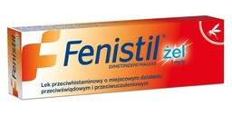 Fenistil 0,1% żel na ukąszenia owadów, 50 g
