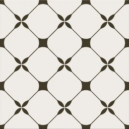 Gres szkliwiony LOVELY PATCHWORK SENTIMA white-black mat 29,8x29,8