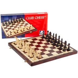 Szachy drewniane Club 38x38 cm