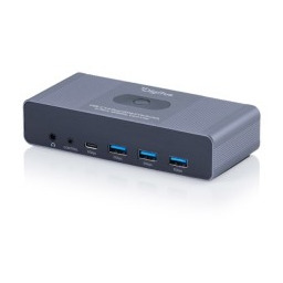 Digitus DS-12856 przełącznik KVM Szary