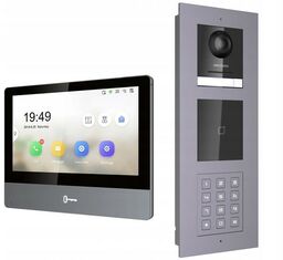 Zestaw wideodomofonowy IP Hikvision: Monitor 7" LCD DS-KH8350-WTE1
