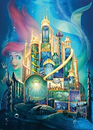 Puzzle 2D 1000 elementów: Disney kolekcja Arielka