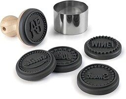Lacor 68099 Sweet stempel do ciastek, czarny