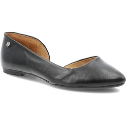 Maciejka Baleriny damskie płaskie i ze skóry licowej