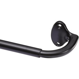 Amazon Basics Karnisz do zasłon zaciemniających z zakrzywionym