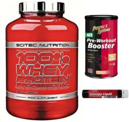 SCITEC 100% WHEY PROFESSIONAL - BIAŁKO 2350g, Smak: