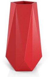 Donica Siena 75 cm czerwona
