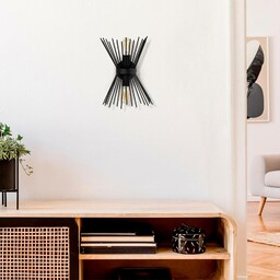 Opviq Kinkiet Kirpi 3091 góra/dół szerokość 23cm czarny