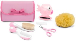 Chicco Akcesoria kąpielowe w etui 0m+ różowy