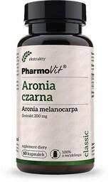 ARONIA CZARNA MELANOCARPA EKSTRAKT (200 mg) BEZGLUTENOWY 60