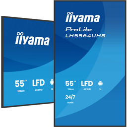 Monitor prezentacyjny 55" iiyama DS LH5564UHS-B1AG, 4K VA