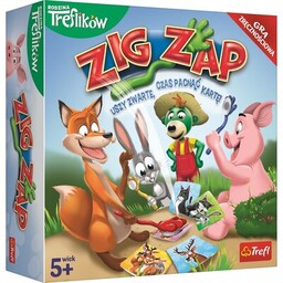 Trefl Gra zręcznościowa TREFL Zig Zap Rodzinaików 02070
