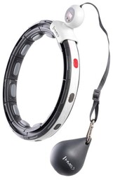 HULA HOP HHM15 BLACK Z MAGNESEM I OBCIĄŻNIKIEM