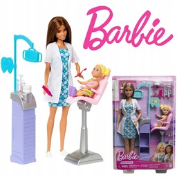 Lalka Barbie Kariera I Can Be Dentystka Lekarz