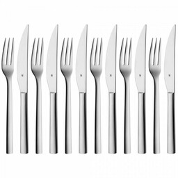 Wmf NUOVA Sztućce do Steków 12 El.