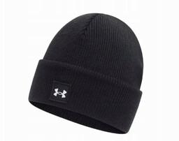 Under Armour, Czapka męska Halftime Shallow, 1379990-001-OSFM, Czarna
