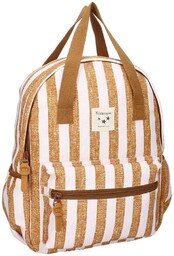 KIDZROOM Plecak dla dzieci L Stripe Frenzy Brown