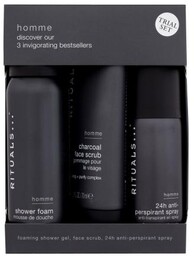 Rituals Homme 3 Invigorating Bestsellers zestaw Pianka pod
