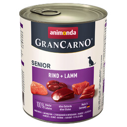animonda GranCarno Original Senior, 6 x 800 g