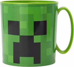 Minecraft 350 ml plastikowy kubek do mikrofalówki wielokrotnego