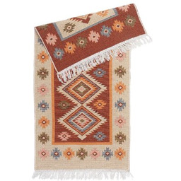 MULTIDECOR Dywan wewnętrzny Kilim Terra Romby 120 x