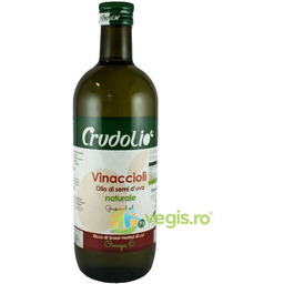 Crudolio Organiczny/Bio Olej z pestek winogron 1L