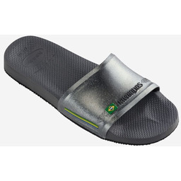 HAVAIANAS GUMOWE KLAPKI WSUWANE SREBRNE 33-34 S7M