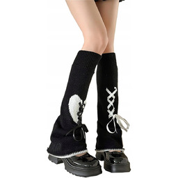 Y2K FUZZY OCIEPLACZE GETRY NA NOGI Y2K HARAJUKU