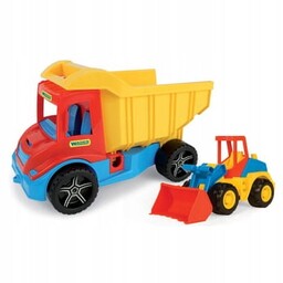 Wader Multi Truck z koparką/walcem