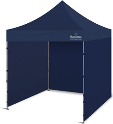Namiot handlowy 200 x 200 cm granatowy