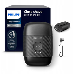 Kompaktowa podróżna golarka do golenia na mokro