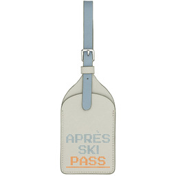 DuDu zawieszka bagażowa skóra naturalna adresownik identyfikator