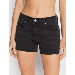 Calvin Klein Jeans Szorty jeansowe J20J218505 Czarny Regular