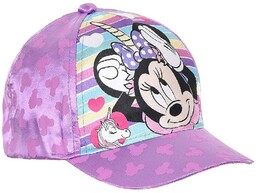 Czapka dla dziewczynki Disney Myszka Minnie z daszkiem