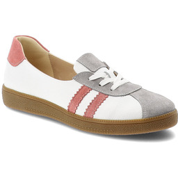 Armodo Trampki damskie, sznurowana konstrukcja z kontrastowymi paskami