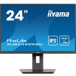 Monitor 24 cale XUB2495WSU-B7 IPS,16:10,300cd,4ms,HDMI,DP,3xUSB(3.2), 1xUSB-c,2x2W,FlickerFree,HAS(150mm)
